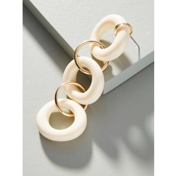 NWT Anthropologie Lillian drop earrings - Picture 2 of 3